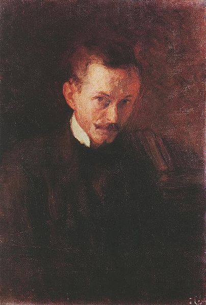 Self-Portrait 1898  by Istvan Reti   Location TBD